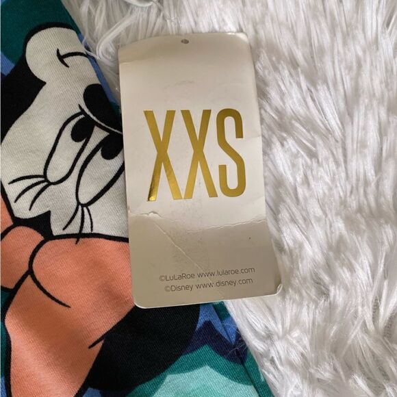 LULAROE Disney Minnie Mouse Irma Top New Women’s Size XXS - Picture 4 of 6